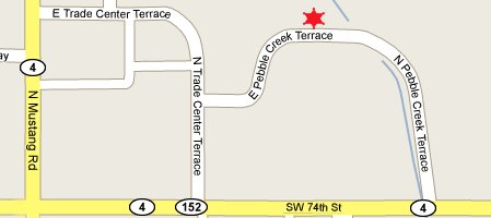 Map of Pebble Creek